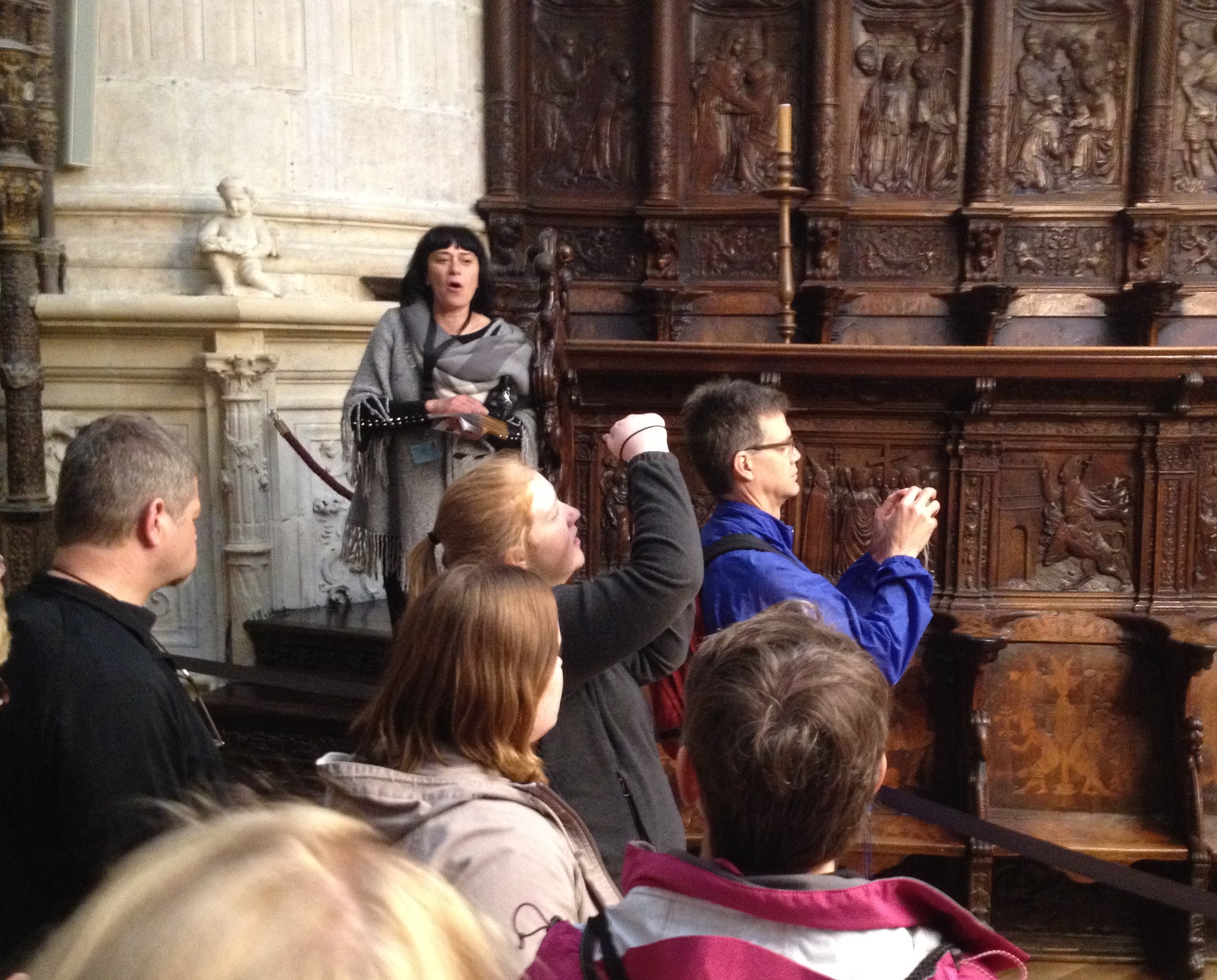 in the Burgos cathedral